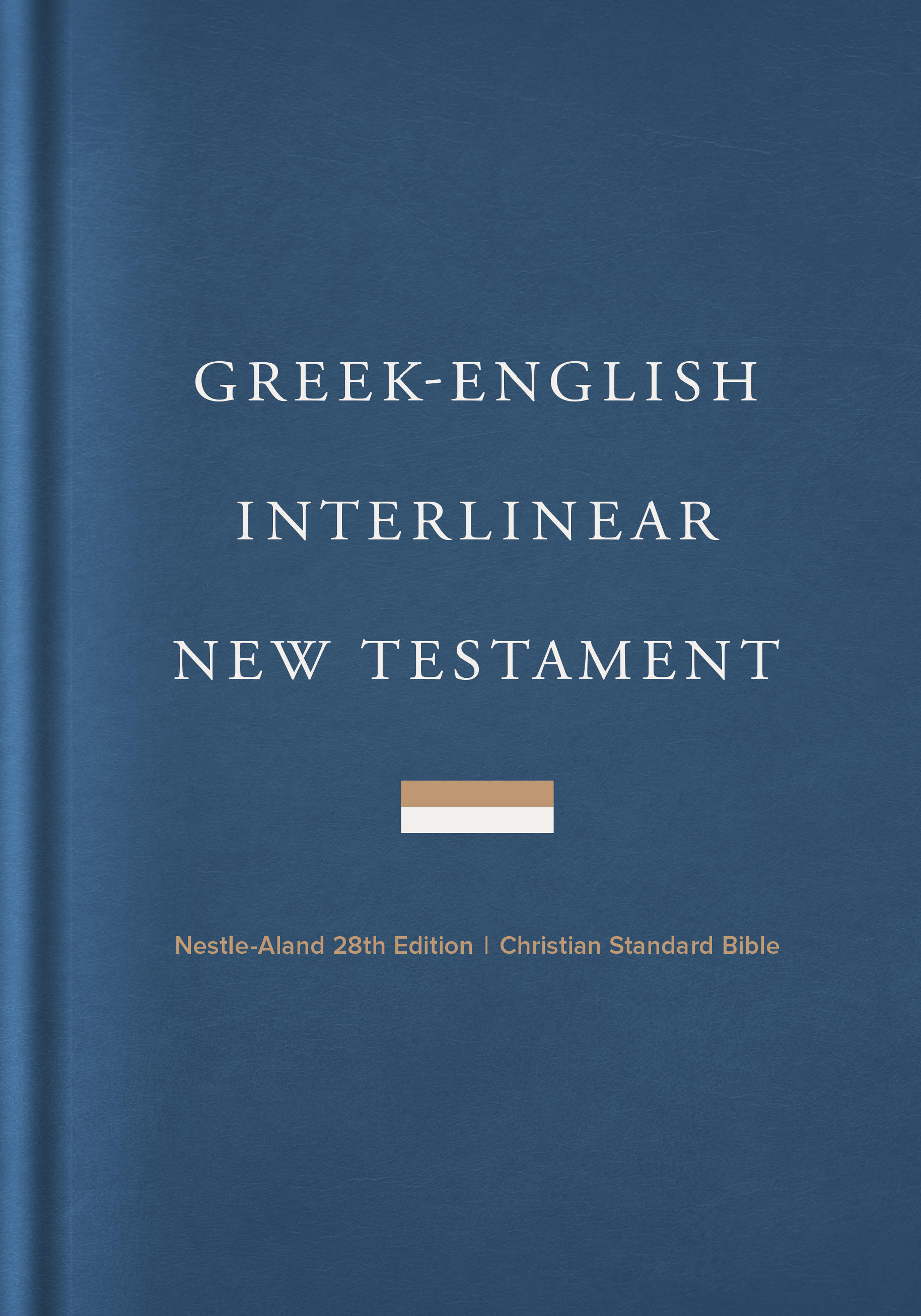 Greek-English Interlinear CSB New Testament, Hardcover, Black Letter, NA28 Greek Text, English Gloss, Parsing Tools, Study Bookmark, Full CSB Text, Translation Notes, Easy-to-Read Type