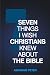 SEVEN THINGS I WISH CHRISTI...