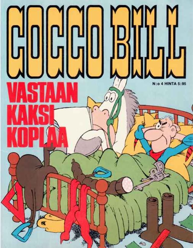 Cocco Bill vastaan kaksi koplaa (Paperback)