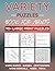 Variety Puzzle Book For Adu...