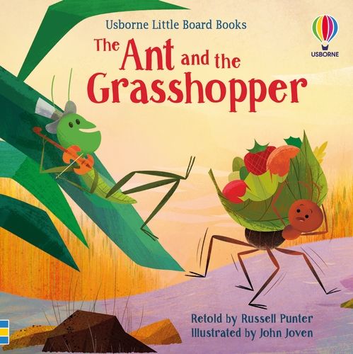 The Ant and the Grasshopper (Usborne Little Board Books)