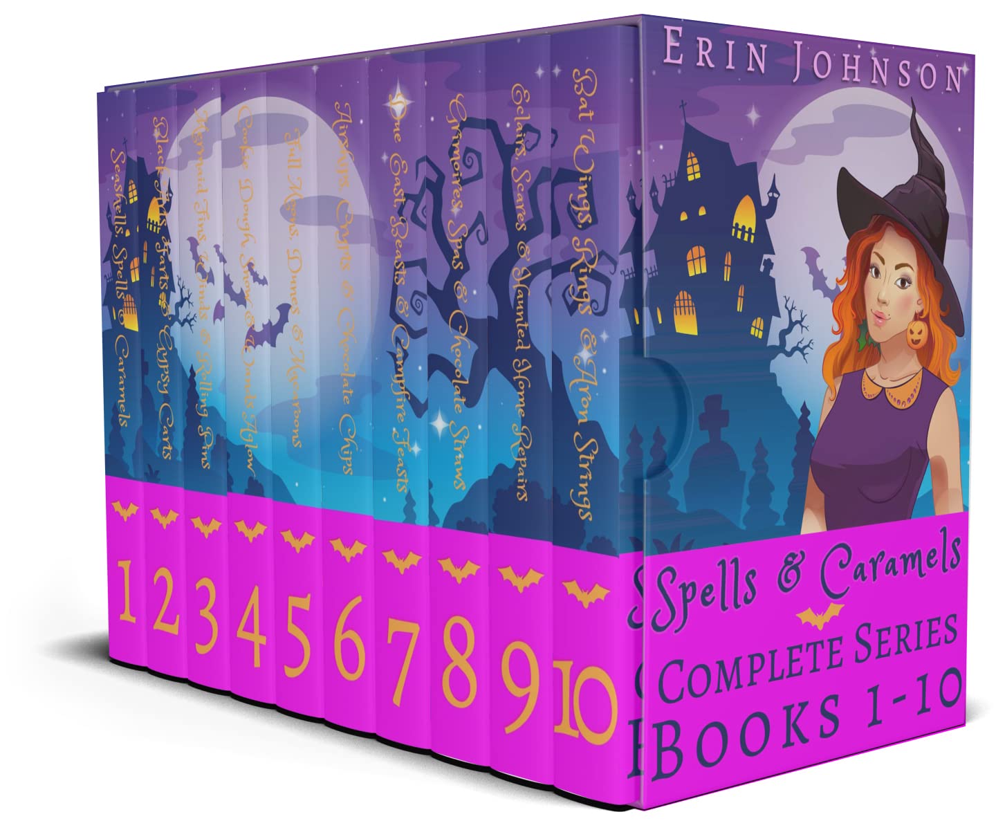 Spells & Caramels Magical Mysteries: The Complete Series: Fresh, Funny Magical Mysteries (Erin Johnson: Complete Paranormal Mystery Series Boxsets)