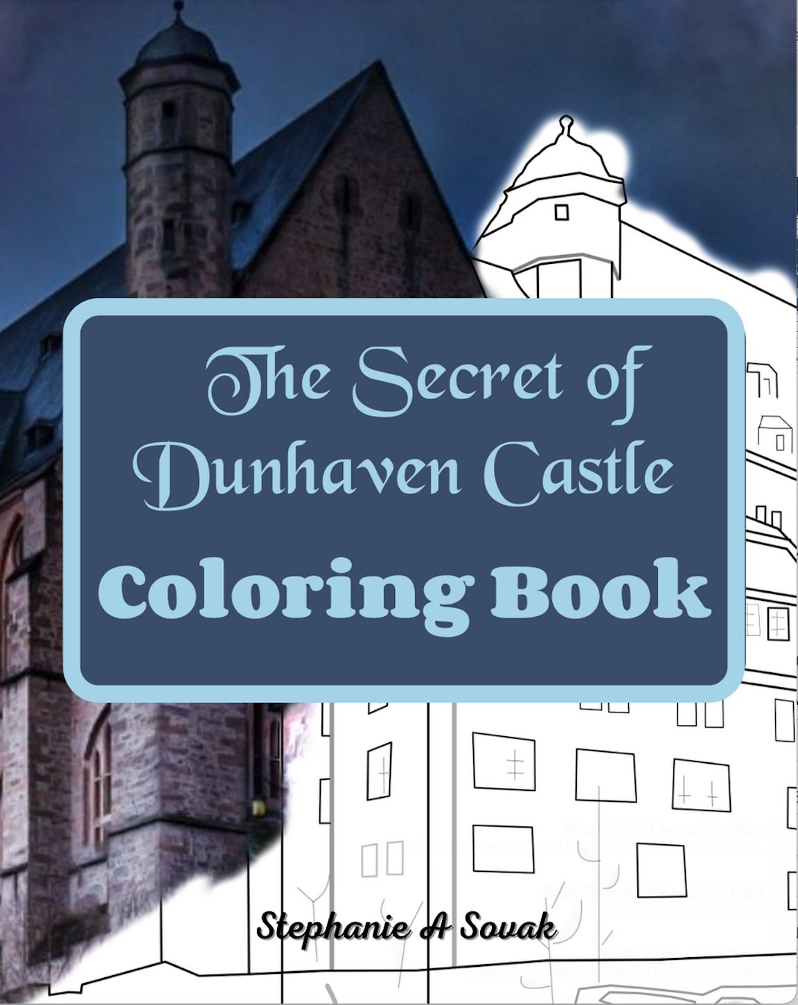 The Secret of Dunhaven Castle Coloring Book