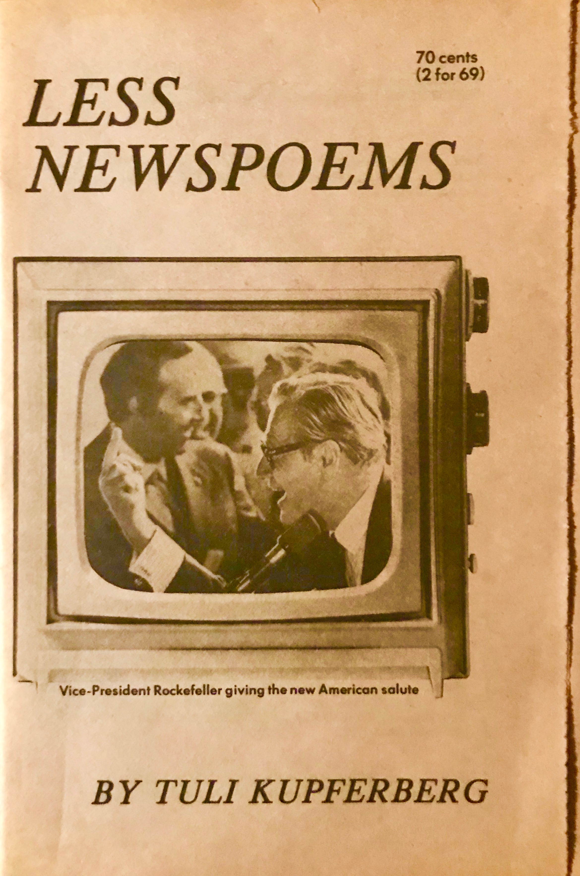 Less Newspoems (Paperback)