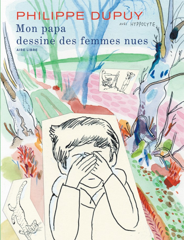 Mon papa dessine des femmes nues (Hardcover)