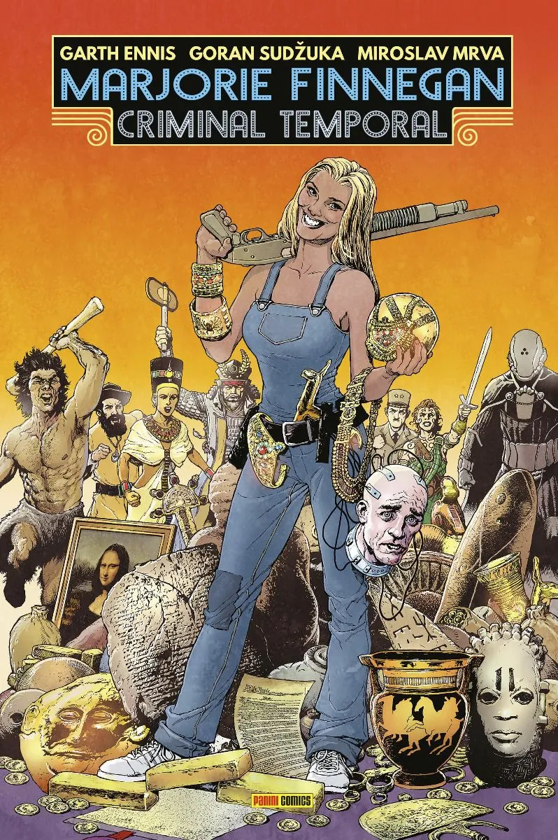 Portada de Marjorie Finnegan Criminal Temporal, de Garth Ennis