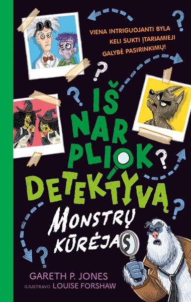Monstrų kūrėjas. Išnarpliok detektyvą