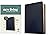 NLT Compact Giant Print Bible, Filament Enabled (LeatherLike, Navy Blue Cross, Red Letter)