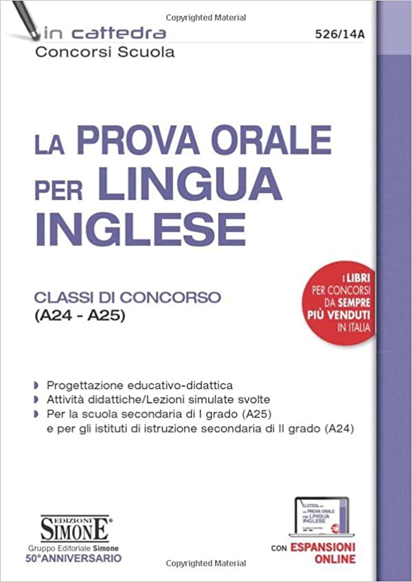 La prova orale per lingua inglese