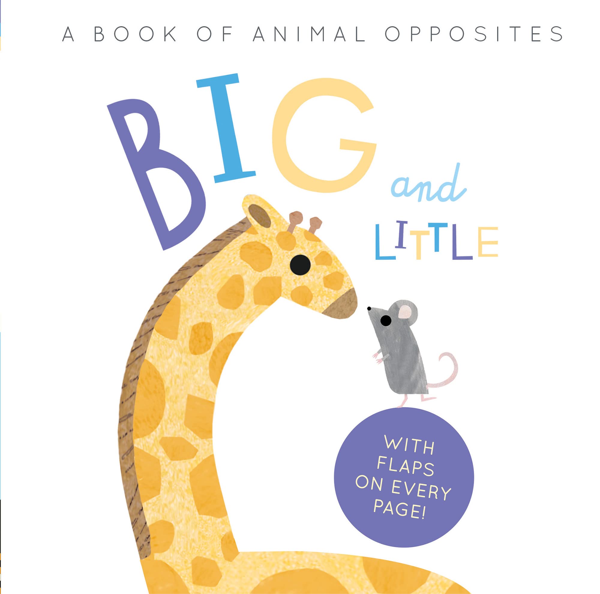 Big and Little: A Book of Animal Opposites (Board book)