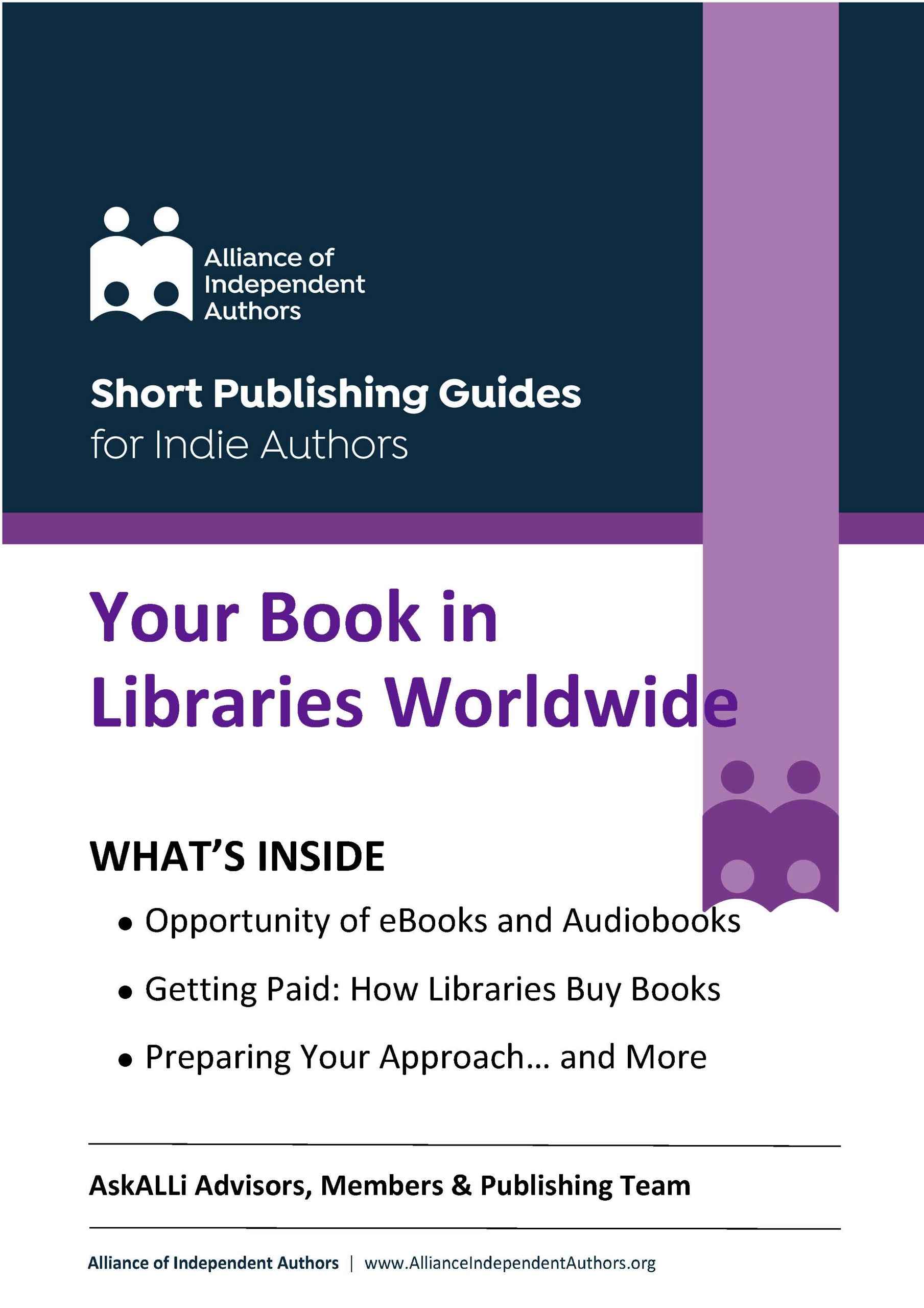 Your Book in Libraries Worldwide: Short Publishing Guides for Indie Authors