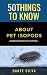 50 Things to Know About Pet Isopods : Understanding Pet Isopods (50 Things to Know About Life, Relationships, and Personal Growth for Adults: Practical Guides for Everyday Life)
