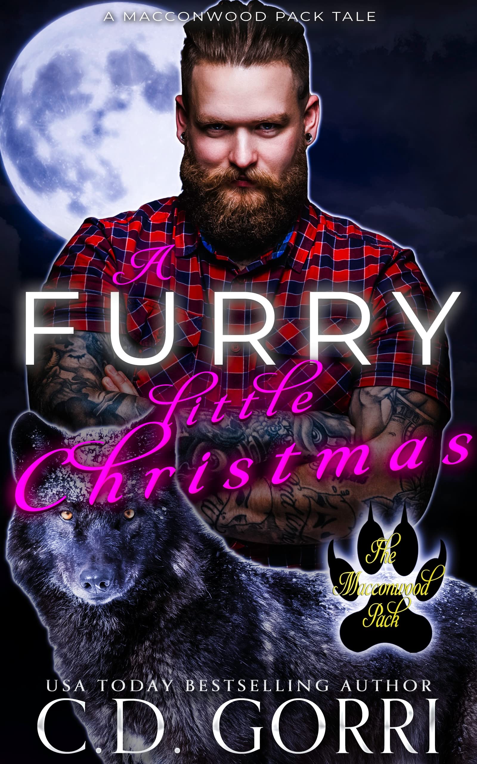 A Furry Little Christmas: Nicholas and Stephanie (The Macconwood Pack Tales, #9)