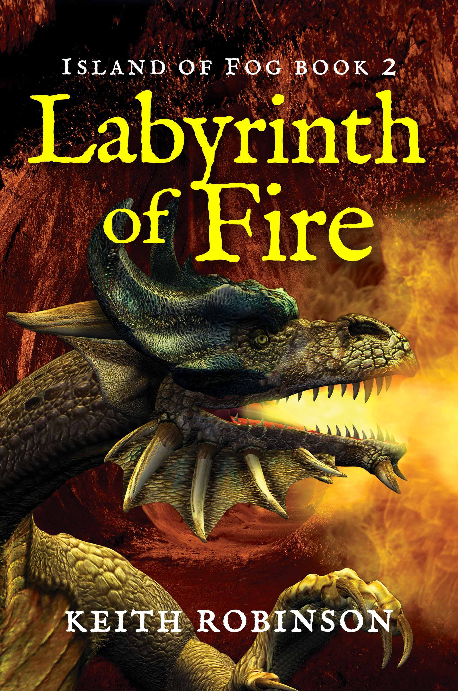 Labyrinth of Fire (Island of Fog, #2)