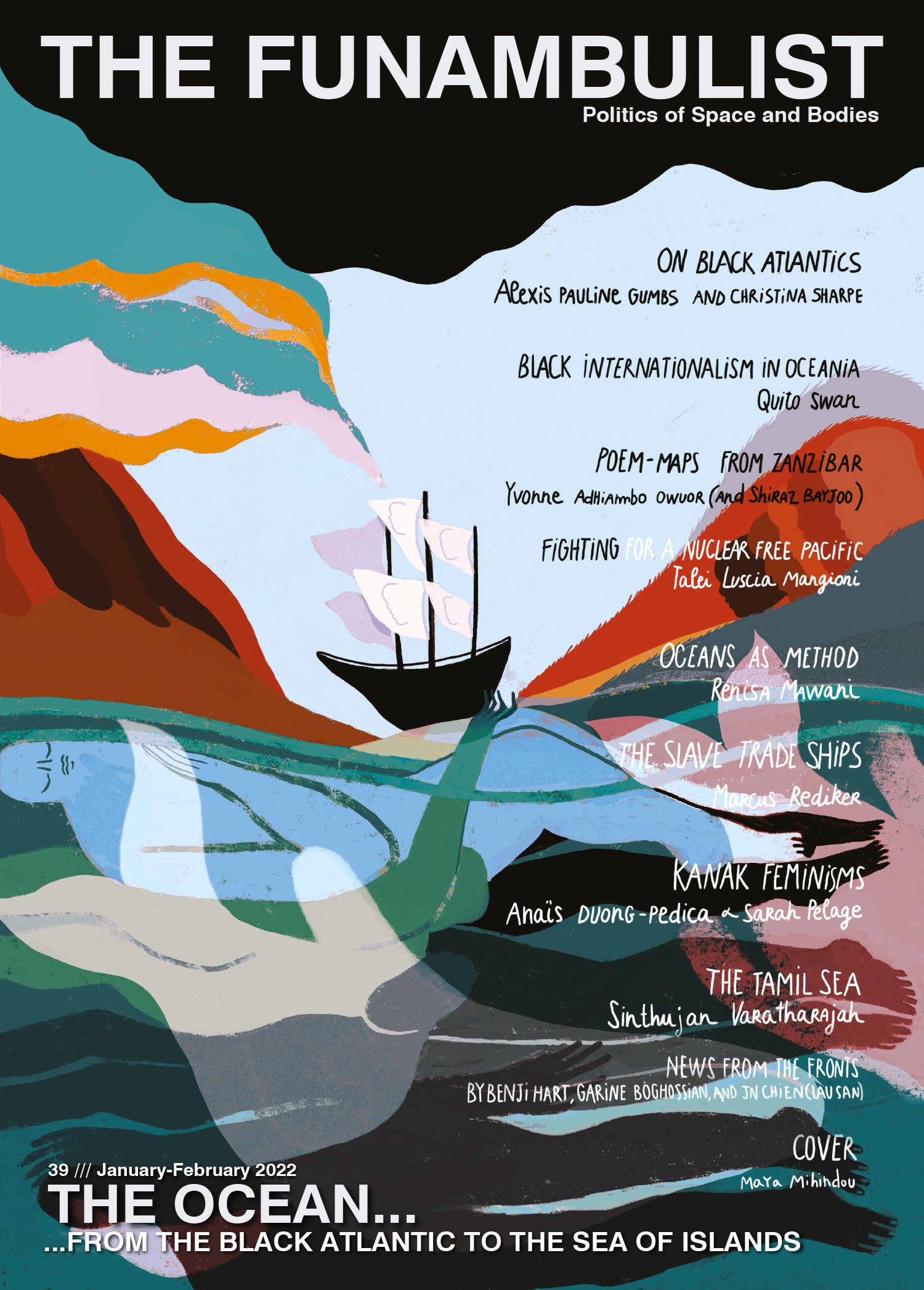 The Funambulist N° 39: The Ocean... From the Black Atlantic to the Sea of Islands