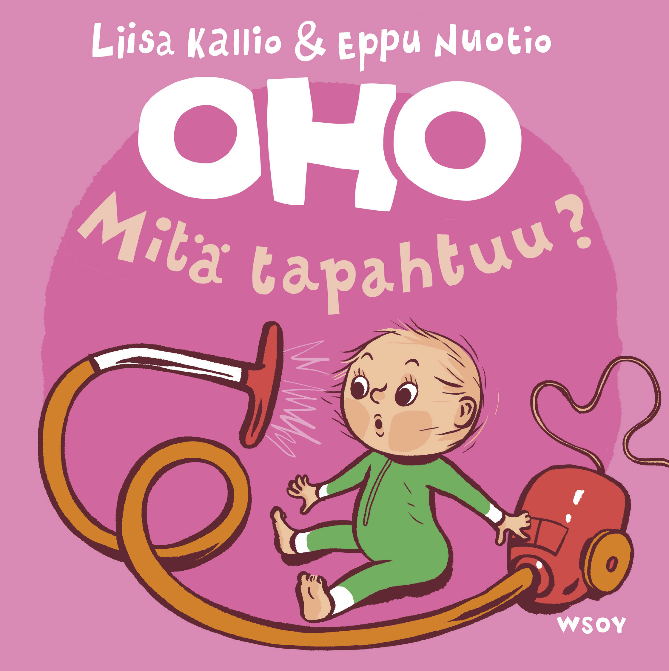 Oho, mitä tapahtuu? (Hardcover)