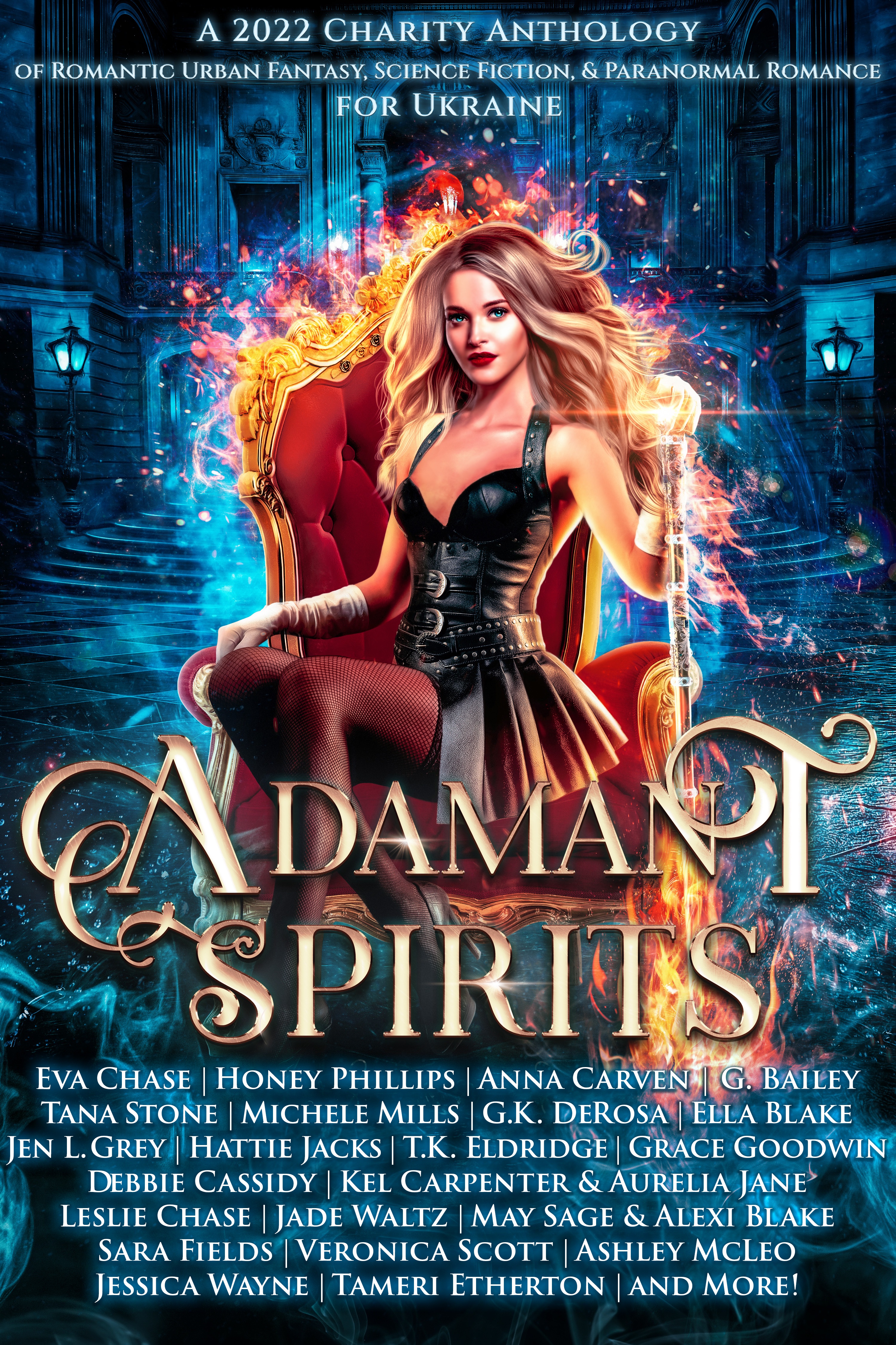 Adamant Spirits: A 2022 Charity Anthology of Romantic Urban Fantasy, Science Fiction, & Paranormal Romance for Ukraine