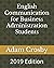 English Communication for Business Administration Students by Adam Crosby