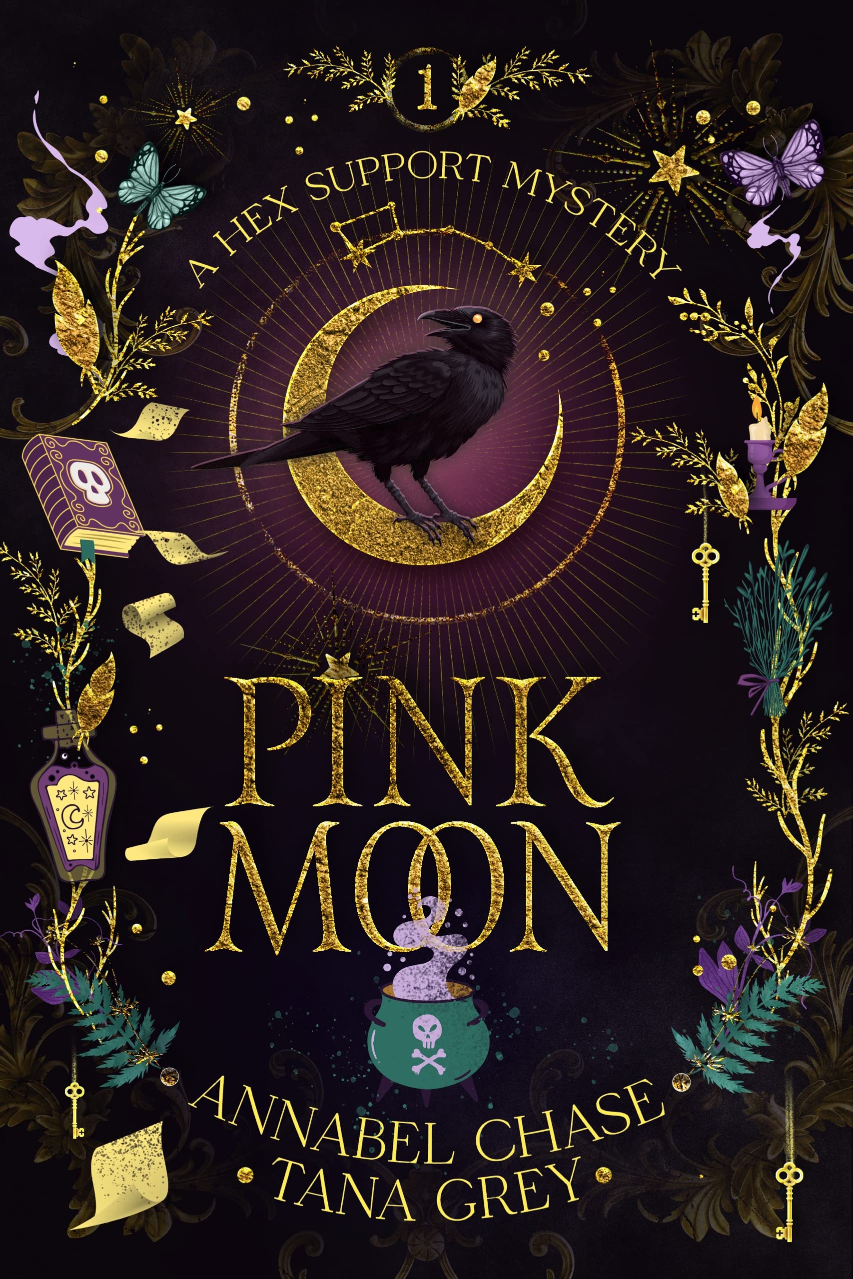 Pink Moon (Hex Support Mystery, #1)