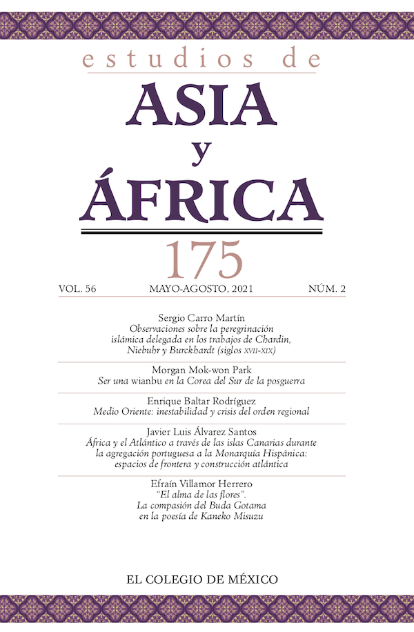 Estudios de Asia y África, Vol. 56, núm. 175