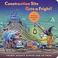 Construction Site Gets a Fright!: A Halloween Lift-the-Flap Book (Goodnight, Goodnight, Construc) 