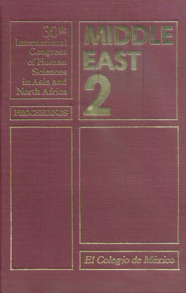 Middle East II: XXX International Congress of Human Sciences in Asia and North Africa