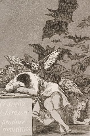 Creepy Journals for Writing: Macabre Notebook Goya's The Sleep Of Reason Produces Monsters design