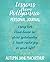Lessons from Pollyanna Personal Journal Using her Glad Game to grow spiritually and have more joy in your life by Autumn Jane MacArthur