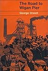 Book cover for The Road to Wigan Pier by George Orwell illustrated edition