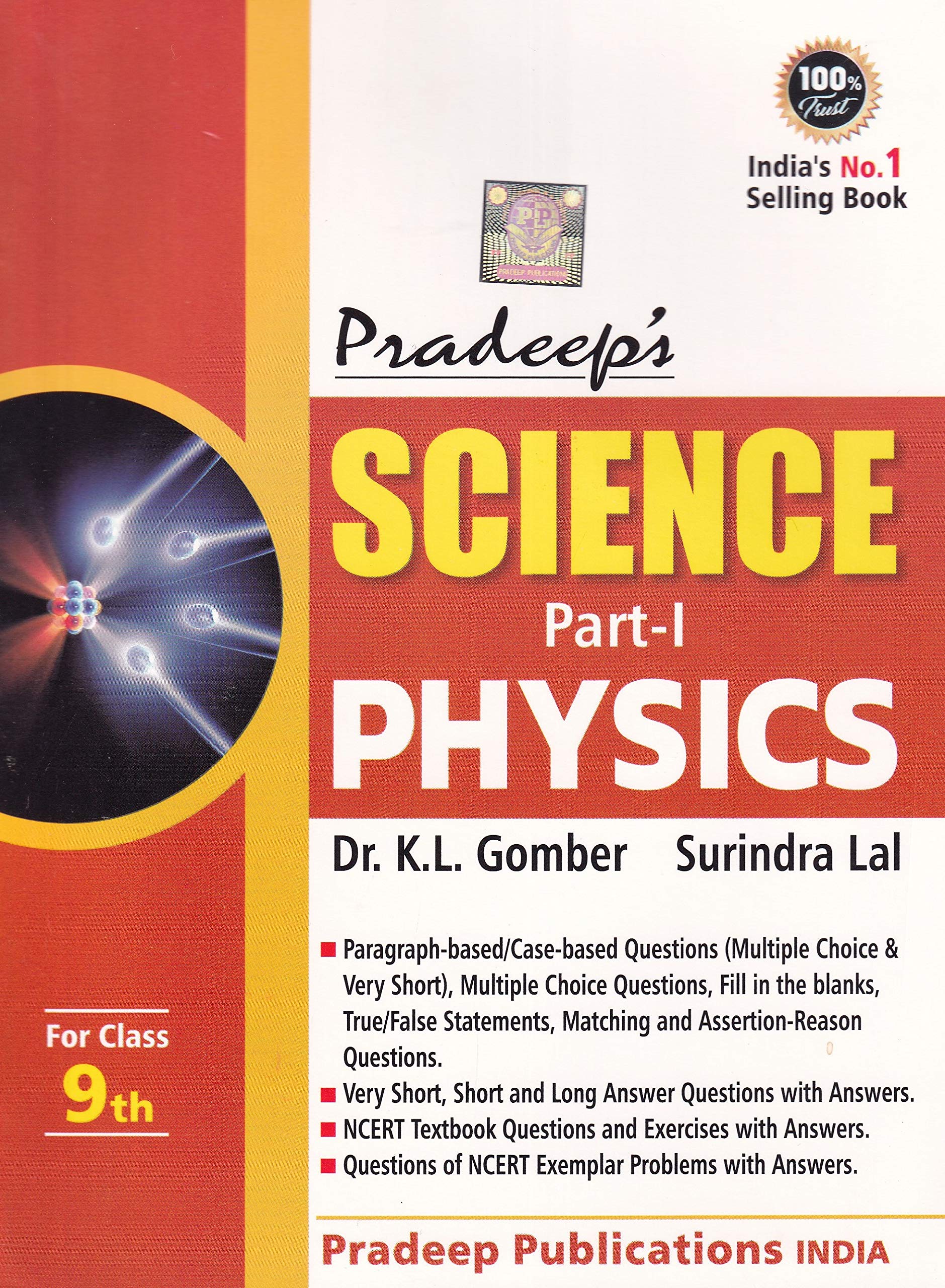 Pradeep's Science Physics for Class 9 - Examination 2021-2022 (Paperback)