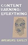Book cover for Content Warning: Everything