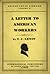 Letter to American Workers