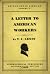 Letter to American Workers by Vladimir Lenin Letter to American Workers by Vladimir Lenin