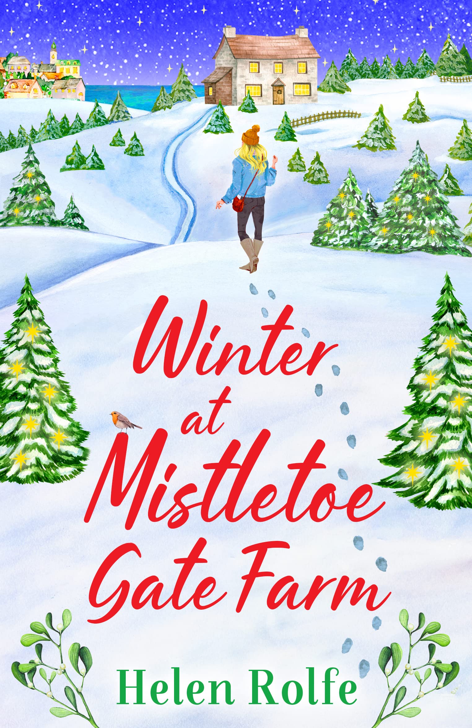 Winter at Mistletoe Gate Farm (Heritage Cove, #4)