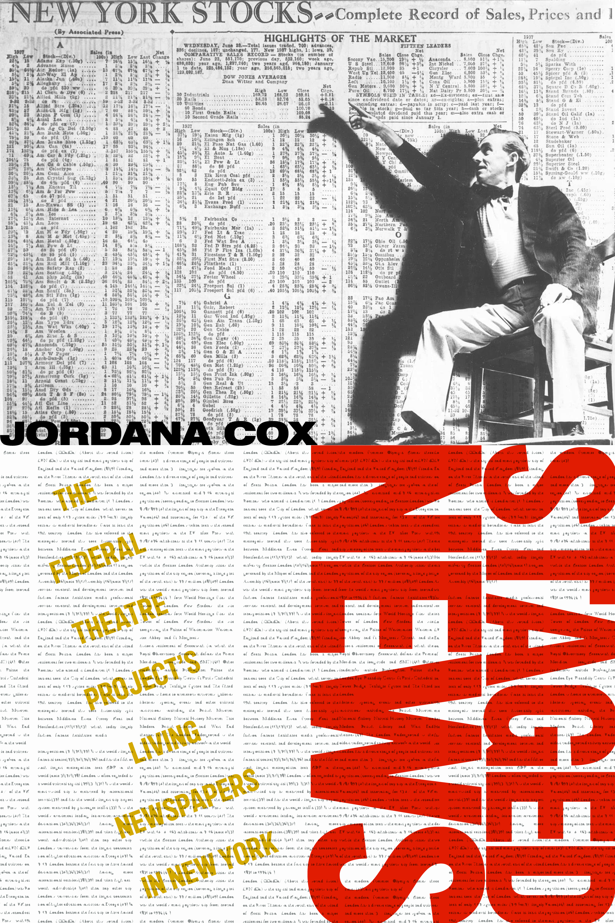 Staged News: The Federal Theatre Project’s Living Newspapers in New York (Journalism and Democracy)