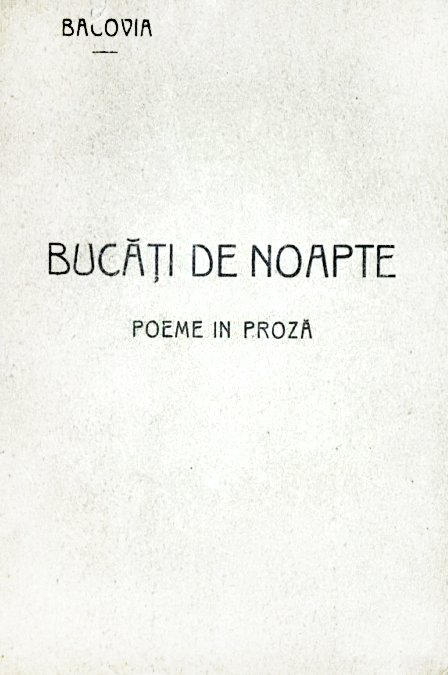 Bucăţi de noapte