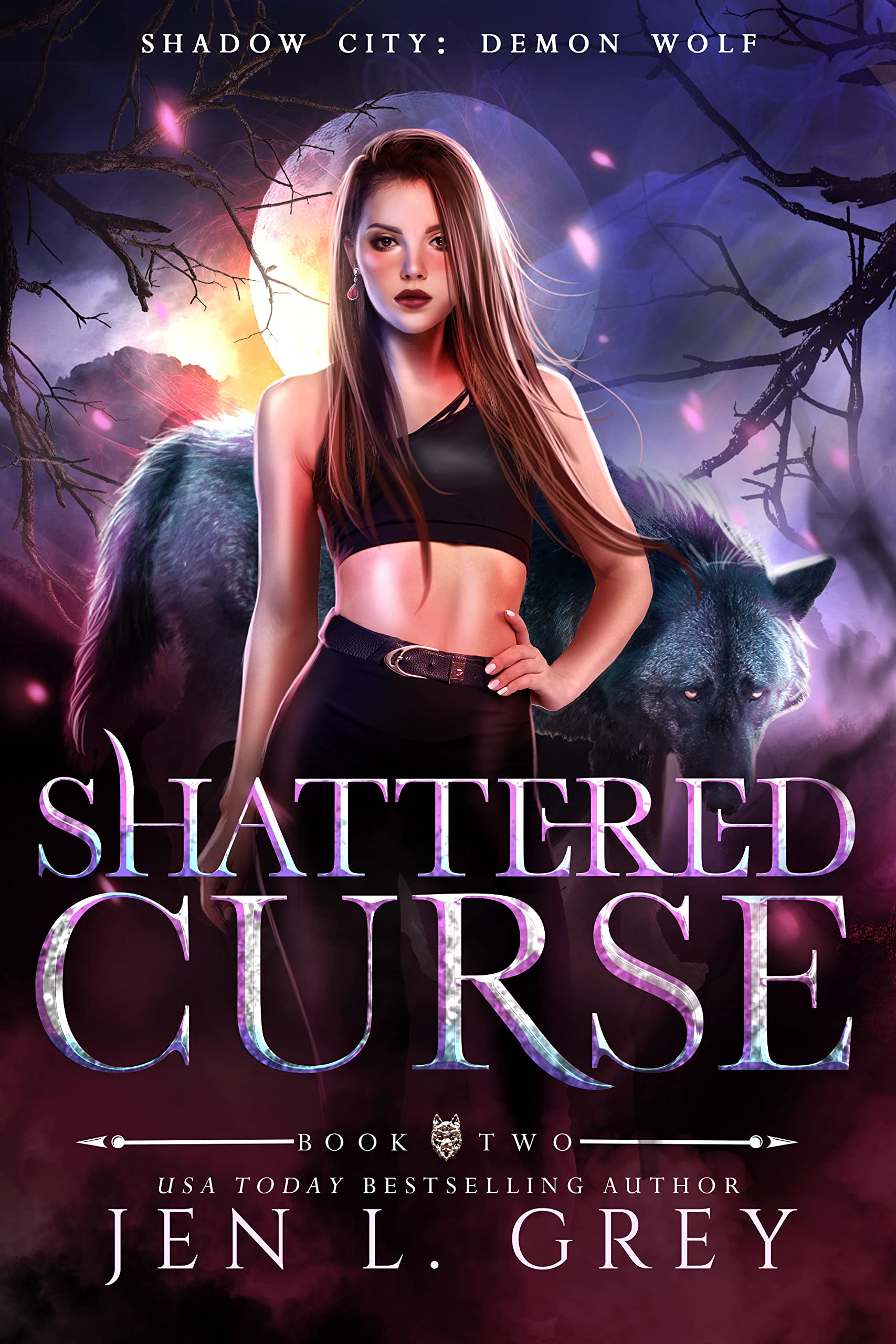 Shattered Curse (Shadow City: Demon Wolf #2)