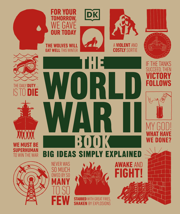 The World War II Book: Big Ideas Simply Explained (Hardcover)