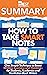 Summary of How to Take Smar...
