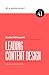 Leading Content Design