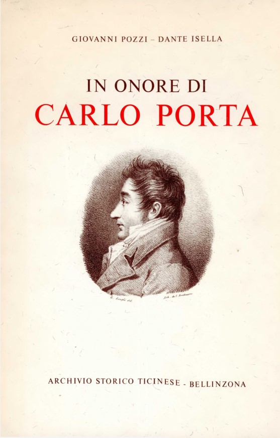 In onore di Carlo Porta