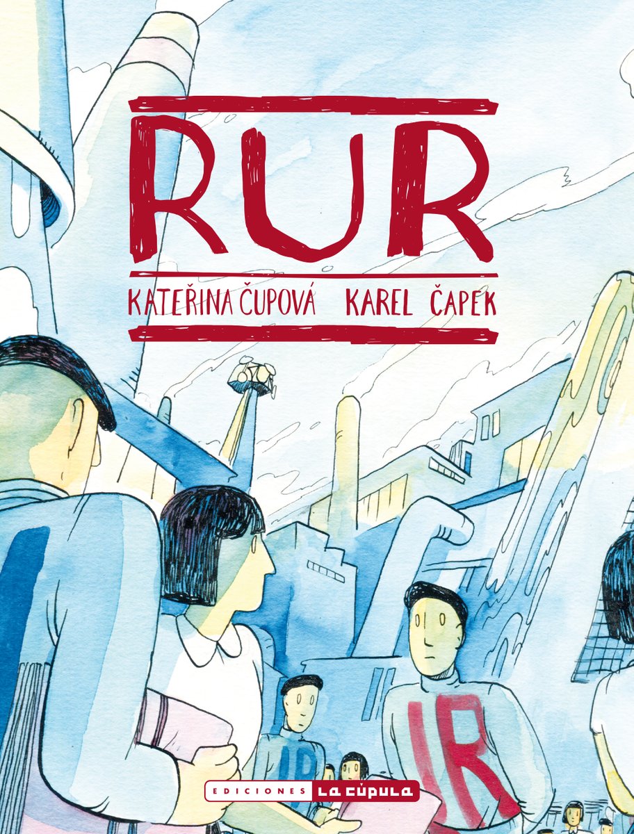 Portada de R.U.R., de Kateřina Čupová