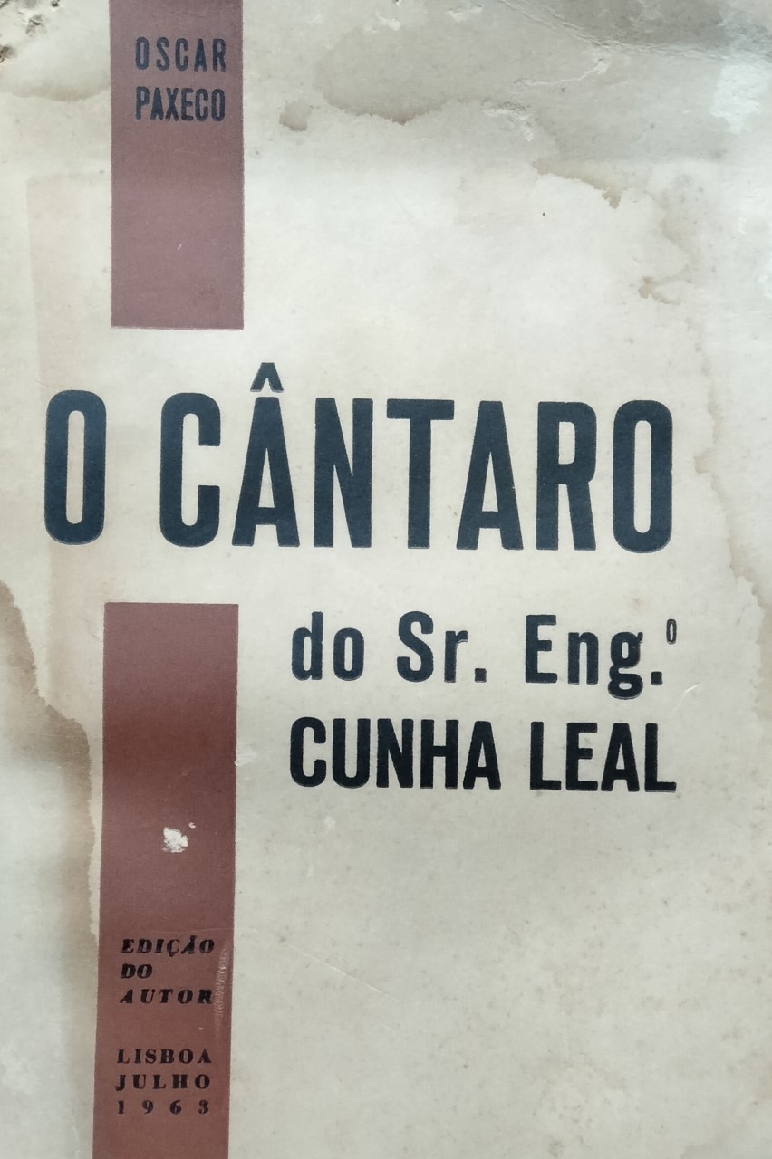 O Cântaro do Sr. Eng.º Cunha Leal