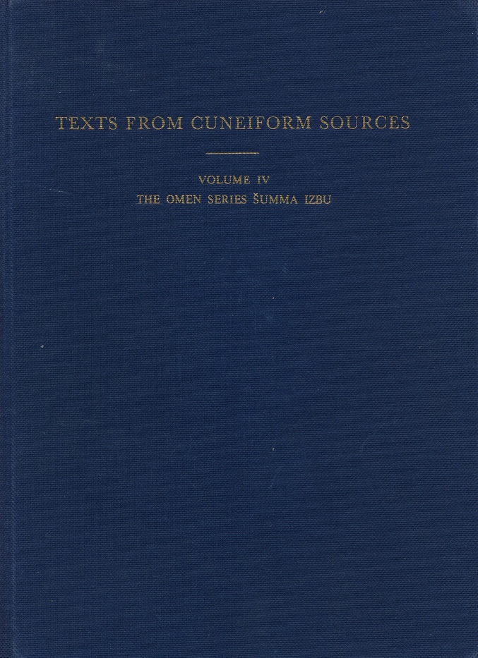 The Omen Series Šumma Izbu (Hardcover)