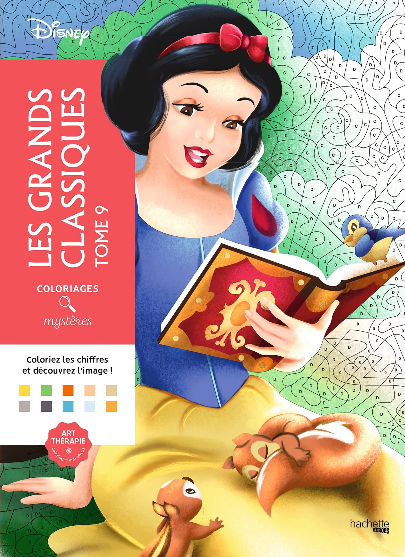 Coloriages mystères Disney - Les Grands classiques Tome 9 (Paperback)