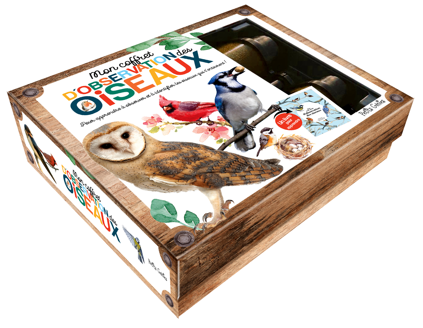 Coffret d'observation des oiseaux