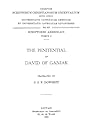 The Penitential of David of Ganjak by Dawitʻ Alawkay Ordi The Penitential of David of Ganjak by Dawitʻ Alawkay Ordi
