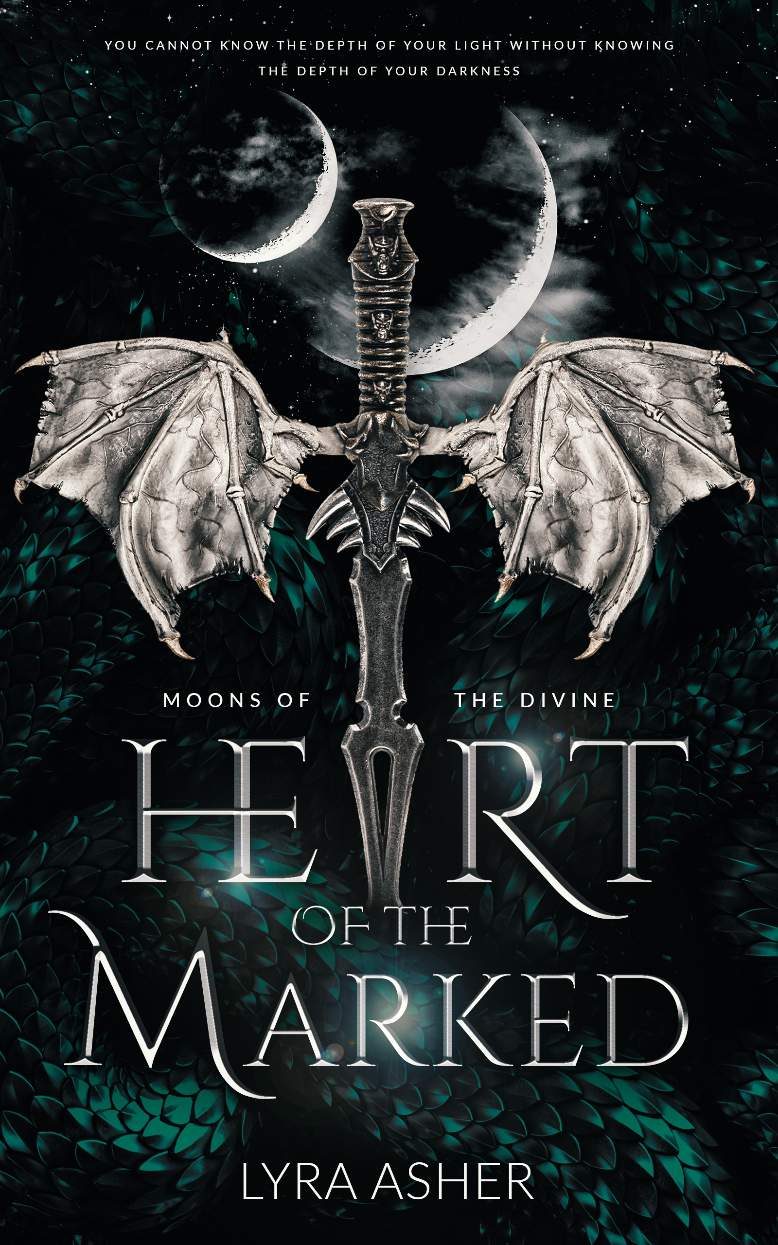 Heart of the Marked (Moons of the Divine, #1)