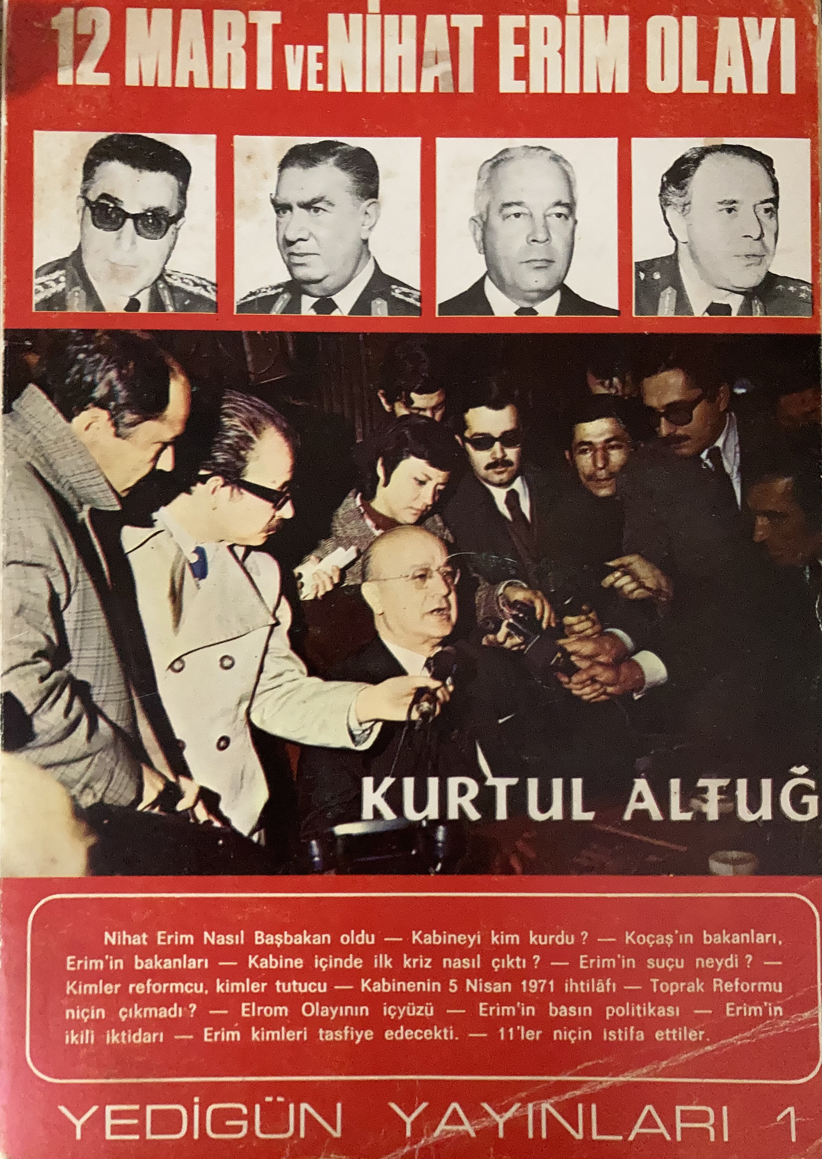 12 Mart ve Nihat Erim Olayı