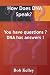 How Does DNA Speak ?: You h...